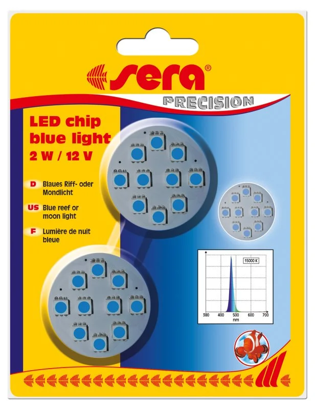 Sera Precision Led Pærer - Blue Light 2 stk.